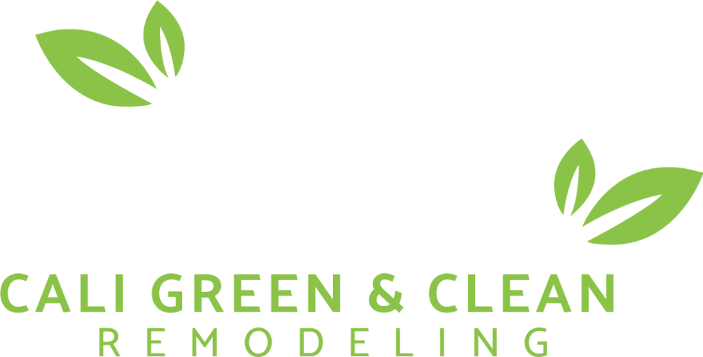 Cali Green & Clean Remodeling Logo White