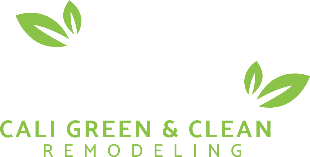 Cali Green & Clean Remodeling Logo White